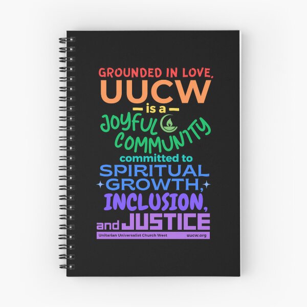 Item preview, Grounded In Love UUCW Is A Joyful Community Commited To Spiritual Growth Inclusion And Justice Unitarian Universallist Church West designed and sold by HeidHayes.