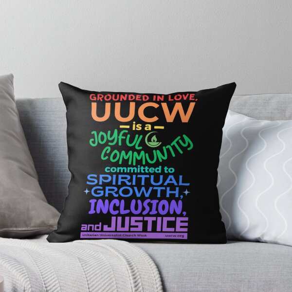 Item preview, Grounded In Love UUCW Is A Joyful Community Commited To Spiritual Growth Inclusion And Justice Unitarian Universallist Church West designed and sold by HeidHayes.