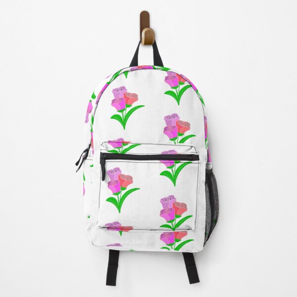 Item preview, Colorful Rose Bouquet Illustration – Pink, Purple, and Red Flowers designed and sold by holywarter.