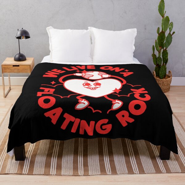 Item preview, We Live On A Floating Rock Red Heart designed and sold by ViengxayThipph.