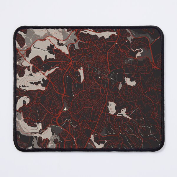 Item preview, Jerusalem City Map of Israel - Vector designed and sold by deMAP.