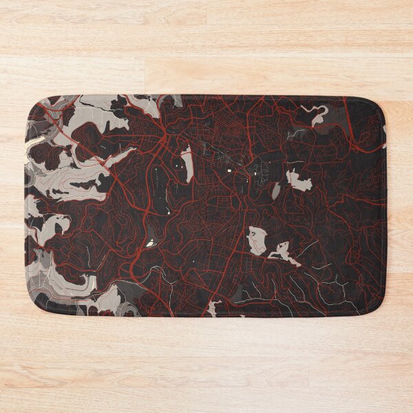 Item preview, Jerusalem City Map of Israel - Vector designed and sold by deMAP.