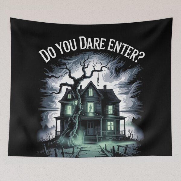 Item preview, Halloween Inspired haunted house designed and sold by Nordic Echo.