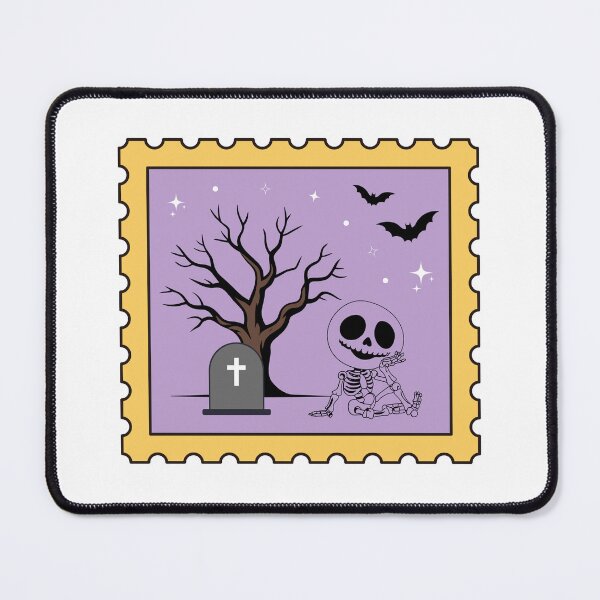 Item preview, Skeleton Halloween Stamp designed and sold by Got2BSnazzy.