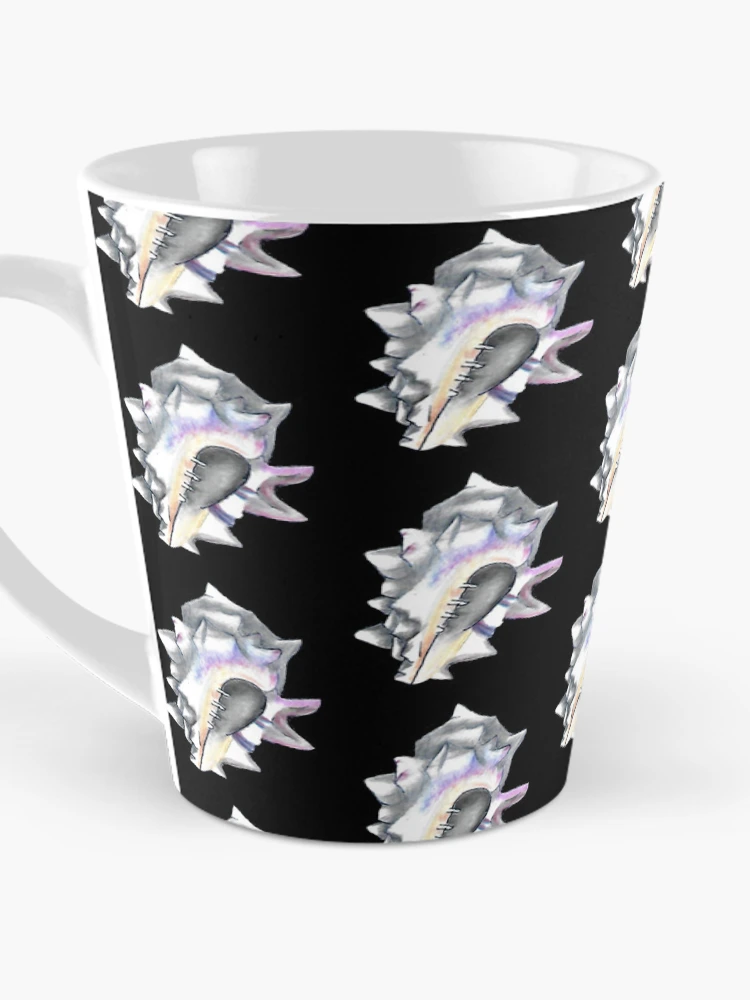 Thumbnail 3 of 4, Coffee Mug, Blackground Shell designed and sold by Nomadicperina.