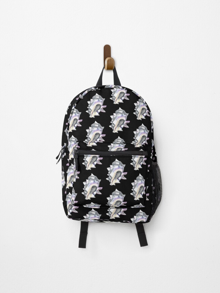 Thumbnail 1 of 3, Backpack, Blackground Shell designed and sold by RanxStudio.