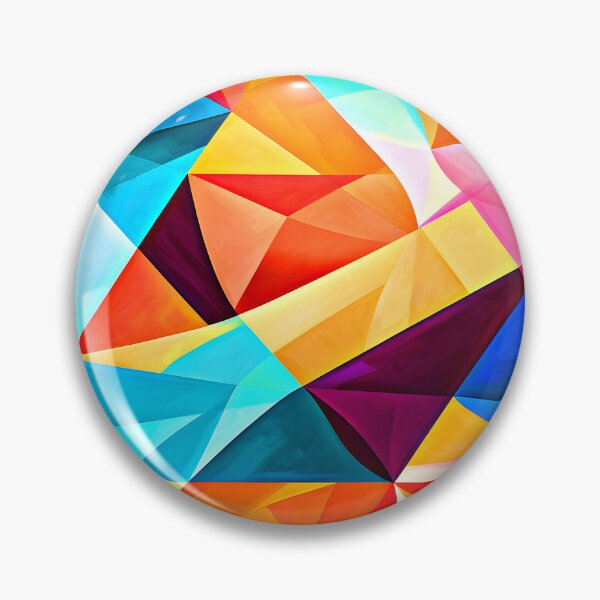 Item preview, Triangular Abstract Boldly Colorful Designs With Aesthetic Textures designed and sold by DEC02.