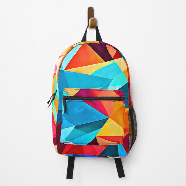Item preview, Triangular Abstract Boldly Colorful Designs With Aesthetic Textures designed and sold by DEC02.