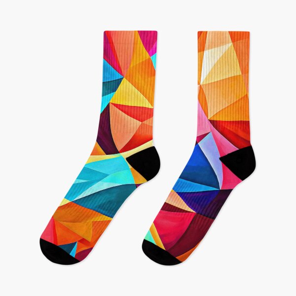 Item preview, Triangular Abstract Boldly Colorful Designs With Aesthetic Textures designed and sold by DEC02.