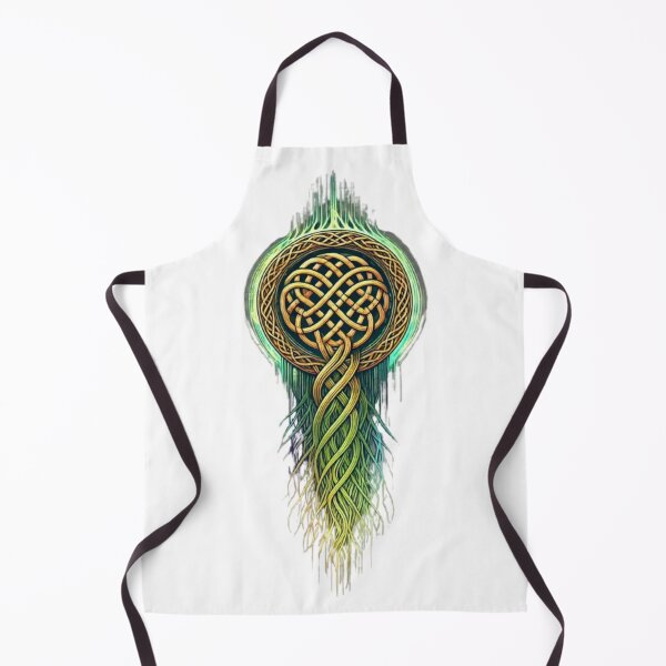 Item preview, Celtic Dara Knot with Aurora Roots – Symbol of Strength and Spiritual Energy designed and sold by CelticSoulShop.