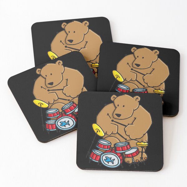 Item preview, The Bear Plays Drums designed and sold by ViengxayThipph.