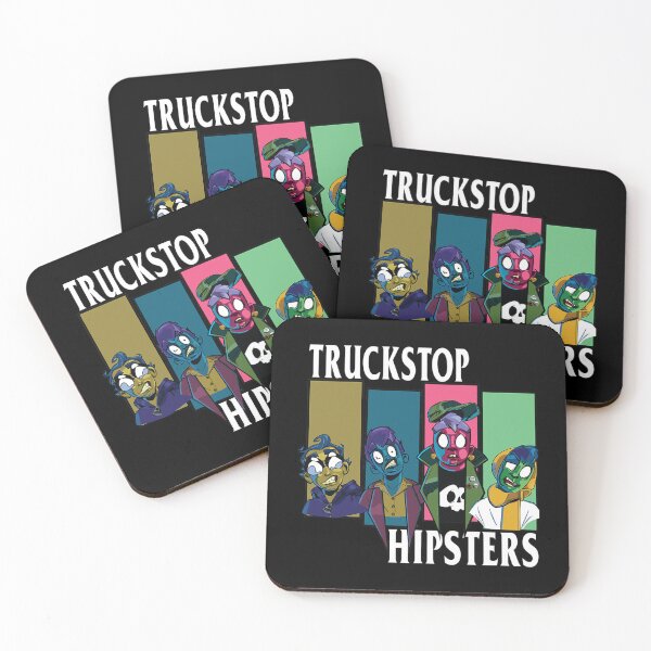 Item preview,  Truckstop Hipsters Punk Rock Logo designed and sold by ViengxayThipph.
