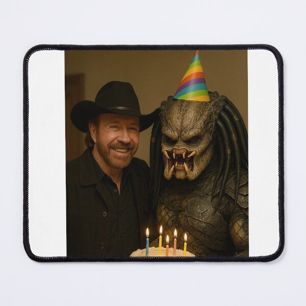 Item preview, Chuck norris Xenomorph terminator alien party hat birthday funny prank meme gift weird designed and sold by CheeseBlueprint.