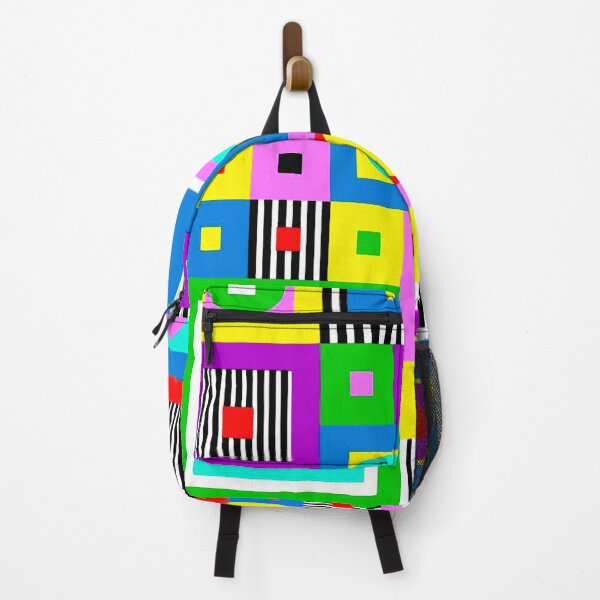 Item preview, Retro Geometric Quilt designed and sold by ViaARTfactory.