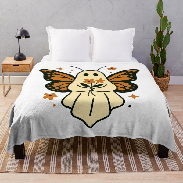 Item preview, Cute Ghost Moth Butterfly Halloween Design designed and sold by Eh Plus Designs.