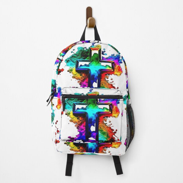 Item preview, Colorful cross designed and sold by RowenaKihn.