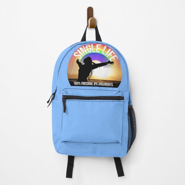 Item preview, Single Life: 100% Freedom, 0% Arguments – Funny Quote Design designed and sold by ArtsyExplorer.