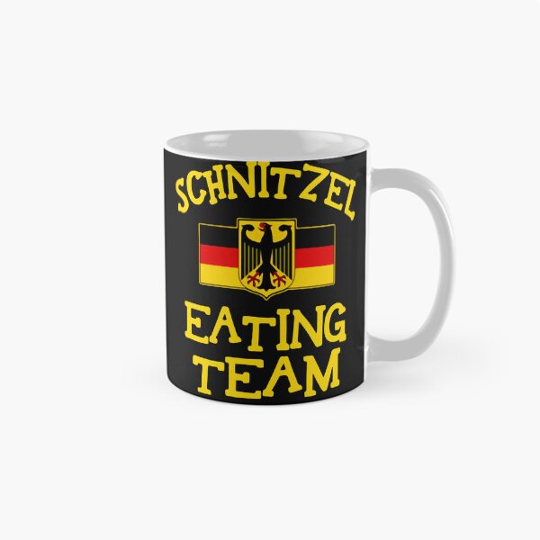 Item preview, Schnitzel-Eating Team designed and sold by StaceyJimmie.