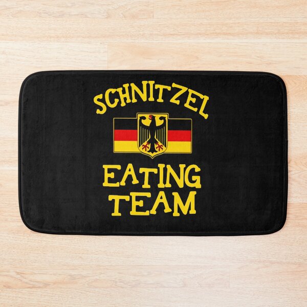 Item preview, Schnitzel-Eating Team designed and sold by StaceyJimmie.