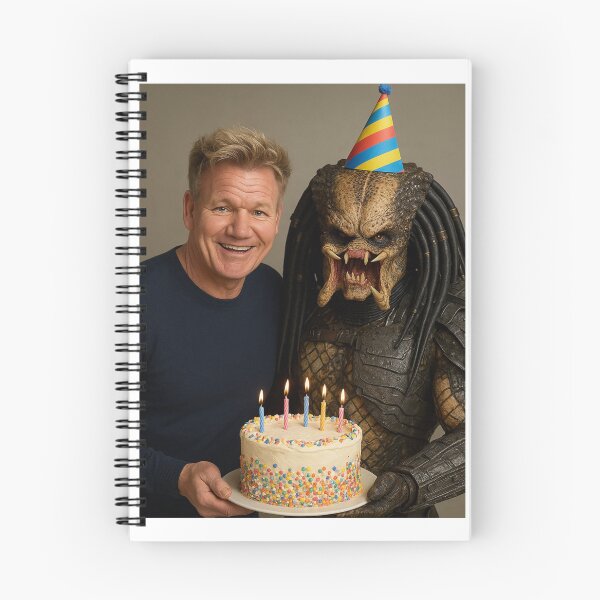 Item preview, Gordon ramsay Xenomorph terminator alien party hat birthday funny prank meme gift weird designed and sold by CheeseBlueprint.