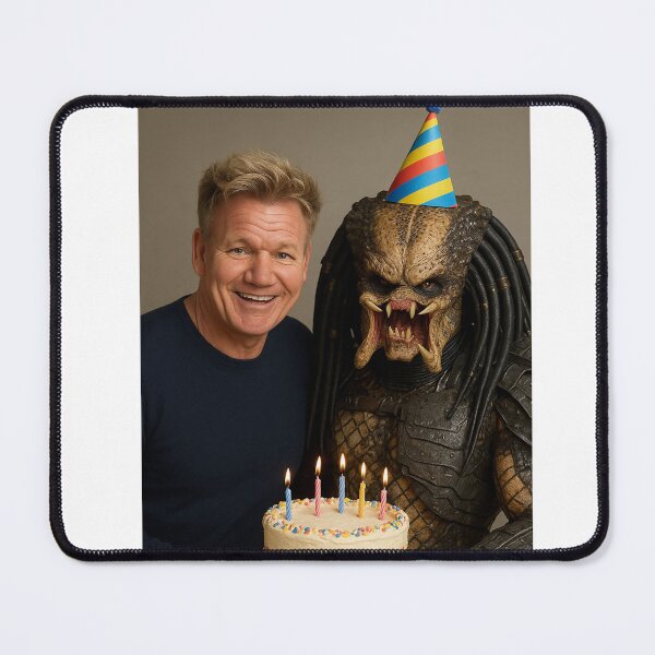 Item preview, Gordon ramsay Xenomorph terminator alien party hat birthday funny prank meme gift weird designed and sold by CheeseBlueprint.