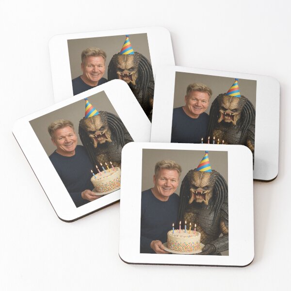 Item preview, Gordon ramsay Xenomorph terminator alien party hat birthday funny prank meme gift weird designed and sold by CheeseBlueprint.