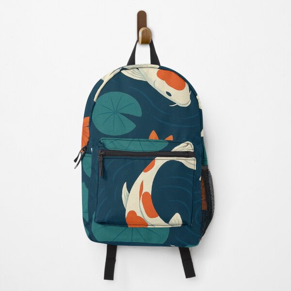 Item preview, Koi Fish in Tranquil Pond designed and sold by FLATVAC STICKER.