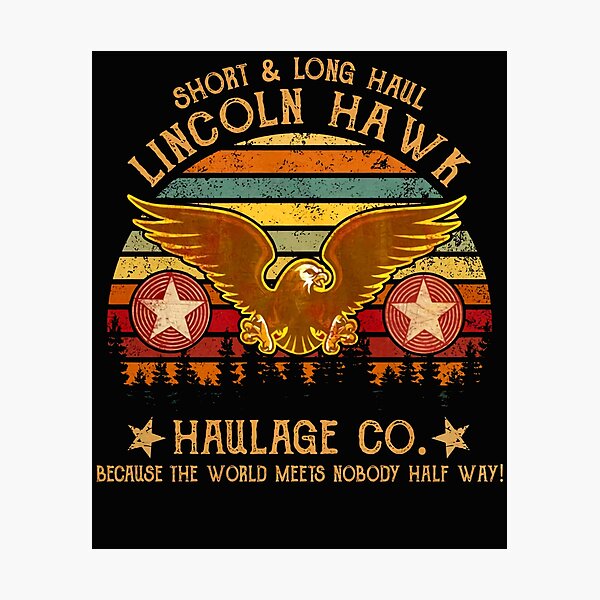 Item preview, Short & Long Haul Lincoln Hawk  designed and sold by StaceyJimmie.