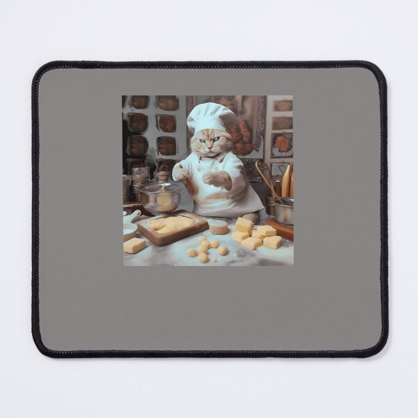 Item preview, CHEF-KITMANDU-CELEBRITY-CAT-CHEF designed and sold by MathyRorie.