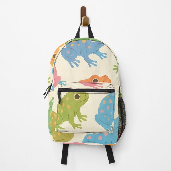 Item preview, Colorful Cartoon Frogs designed and sold by FLATVAC STICKER.