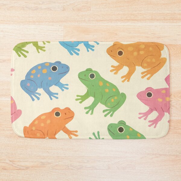 Item preview, Colorful Cartoon Frogs designed and sold by FLATVAC STICKER.