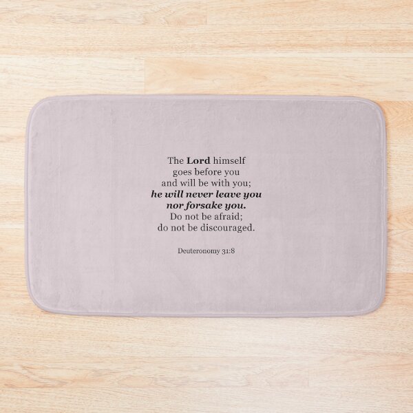 Item preview, Deuteronomy 31:8  The Lord himself goes before you and will be with you designed and sold by corbrand.