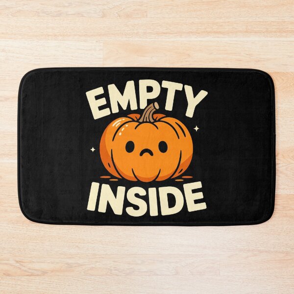 Item preview, Empty Inside Pumpkin Halloween Meme Funny Spooky Design designed and sold by Eh Plus Designs.