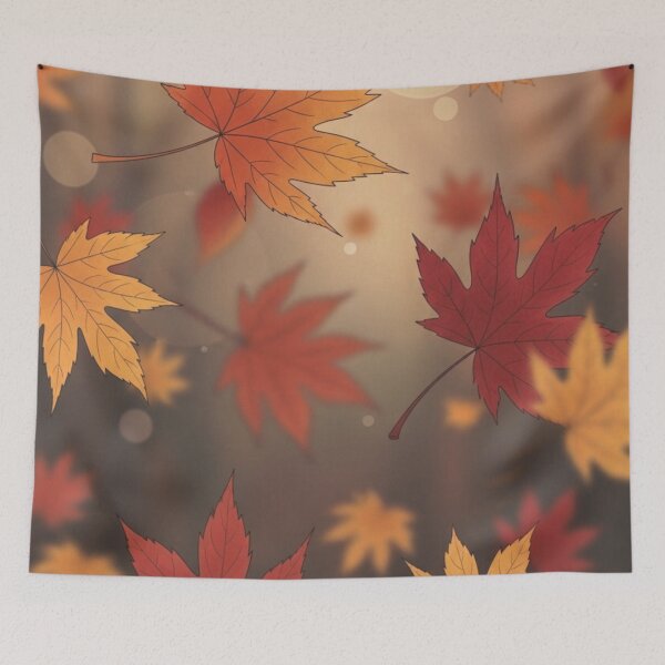 Item preview, Forest Leaves in Autumn Air designed and sold by LyssasMindArt.