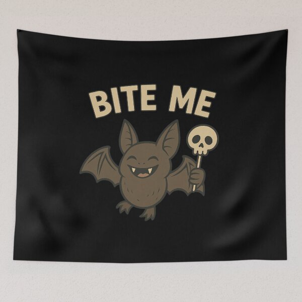 Item preview, Bite Me Funny Bat designed and sold by k3rstman1.