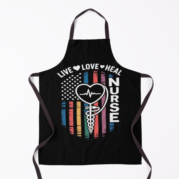 Item preview, NURSE - LIVE LOVE HEAL Caduceus Symbol Art designed and sold by flagylART.