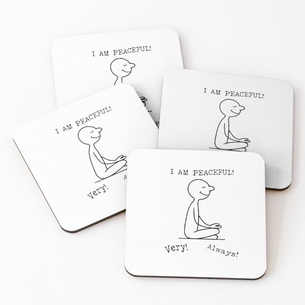 Item preview, LY: I AM PEACEFUL! designed and sold by tonkabean.
