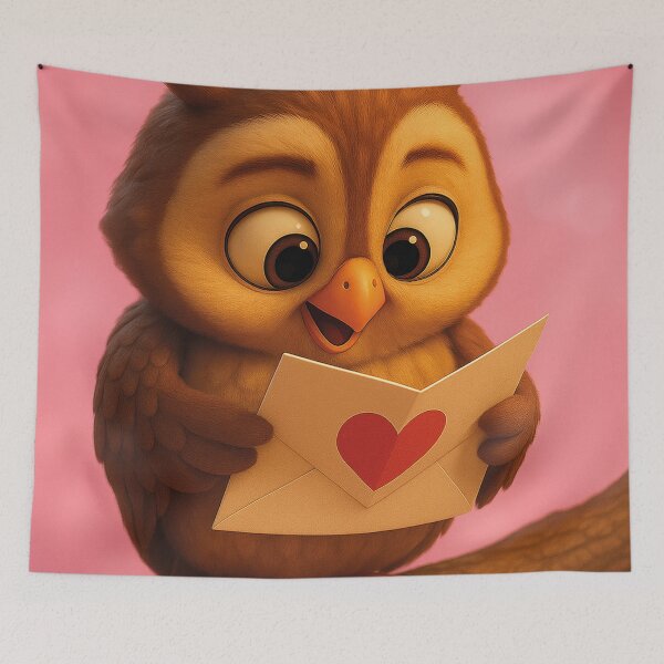 Item preview, Love letter to an owl designed and sold by Mauswohn.