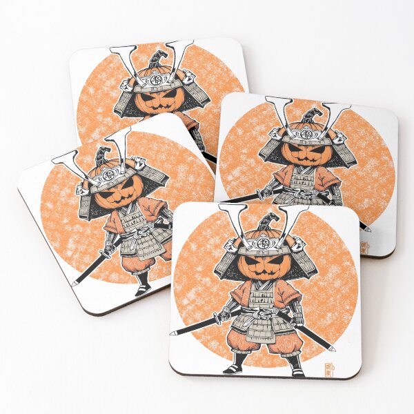 Item preview, "Jack O' Lantern Samurai Warrior" designed and sold by Moon2025.