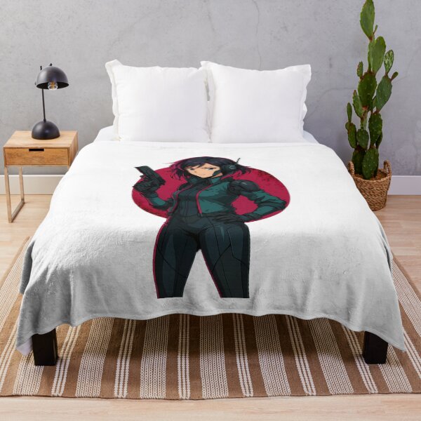 Item preview, Crimson Shadow – Cyber Soldier Anime Girl designed and sold by lamiarte.