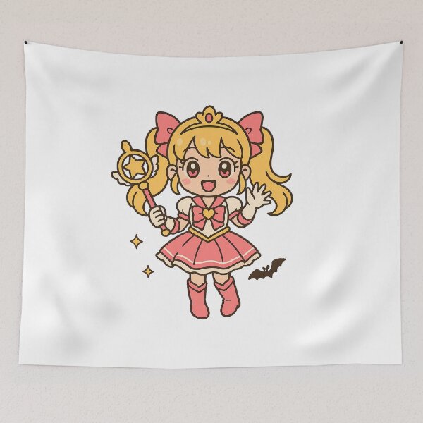 Item preview, Kawaii Magical Girl – Sparkle Power Design designed and sold by lamiarte.