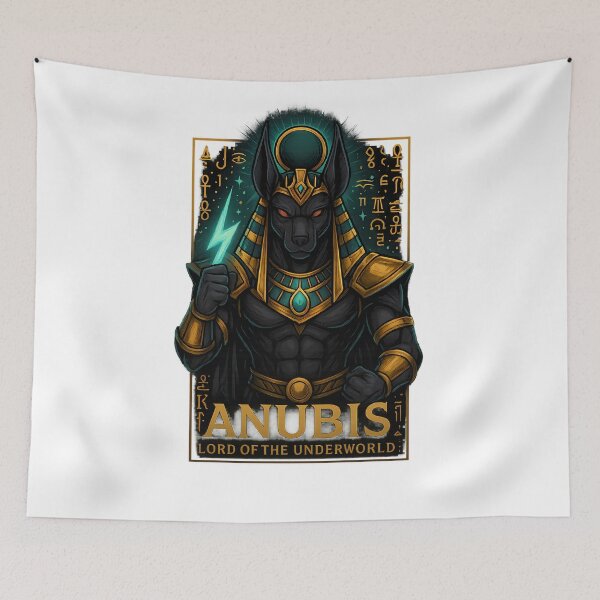 Item preview, Anubis – Lord of the Underworld designed and sold by InkMalinois.