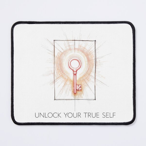 Item preview, Unlock Your True Self – Minimalist Key Design designed and sold by Zeedseedshop.