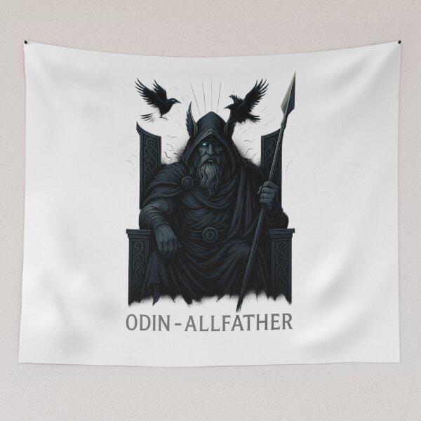 Item preview, Odin – Allfather designed and sold by InkMalinois.