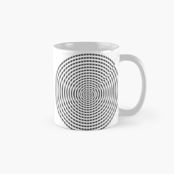 Item preview, Large textured spiral, white-black-grey, with white background designed and sold by Phiforge.