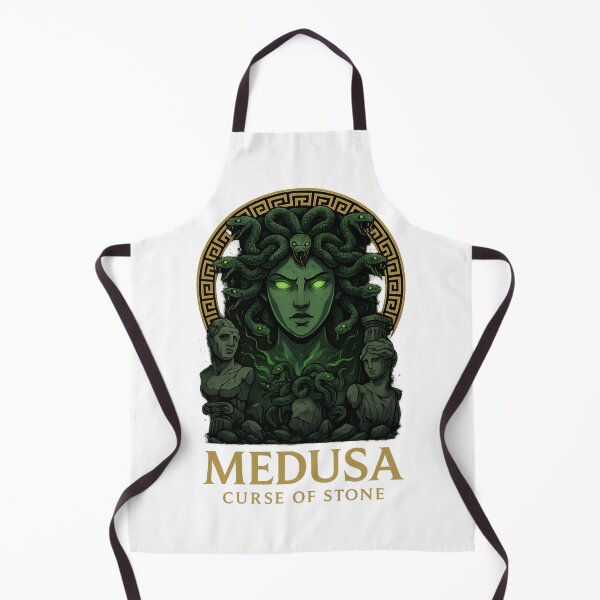 Item preview, Medusa – Curse of Stone designed and sold by InkMalinois.