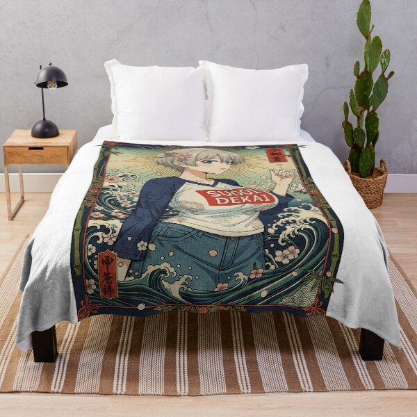 Item preview, Uzaki Hana Vintage Poster designed and sold by MadShroomPrints.
