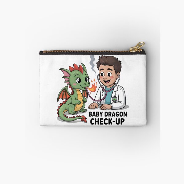 Item preview, Baby Dragon Checkup – Cute Fantasy Veterinary Art designed and sold by Bettybee00.