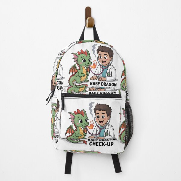 Item preview, Baby Dragon Checkup – Cute Fantasy Veterinary Art designed and sold by Bettybee00.