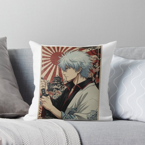 Item preview, Gintoki Vintage Japanese Poster designed and sold by MadShroomPrints.